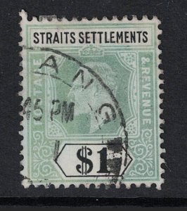 Straits Settlements SG# 135a Used / Hinge Rem - S20356