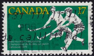 Canada - 1979 - Scott #834 - used - Sport Field Hockey