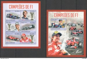 2013 Mozambique Sport Formula F1 Schumacher Kb+Bl ** St2627