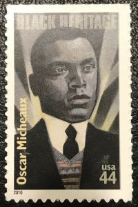 2010 Oscar Micheaux -Black Heritage-Single 44c Postage Stamp, Sc# 4464, MNH, OG