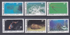 Wallis & Futuna Islands 264-69 MNH 1981 Marine Life Full set of 6 Very Fine