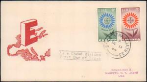 Ireland, Worldwide First Day Cover, Europa