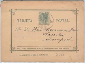 58433 - SPAIN - POSTAL HISTORY: DOUBLE STATIONERY CARD - PALMA DE MALLORCA  1897