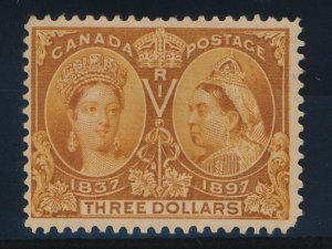 CANADA 63 MINT HINGED FINE $3 JUBILEE