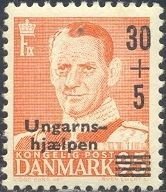 Denmark Scott #'s B24 MNH