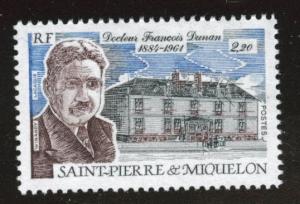 St. Pierre & Miquelon Scott 491 MNH** 1987 stamp