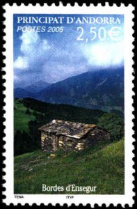 Andorra French Administration #599, Complete Set, 2005, Never Hinged