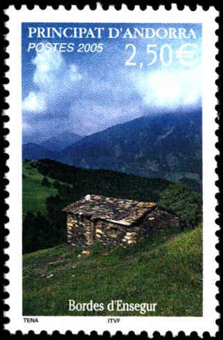 Andorra French Administration #599, Complete Set, 2005, Never Hinged