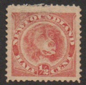 Canada 57 Used.  Very light Cancel