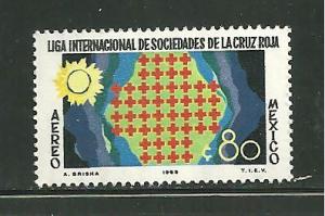 Mexico C-370 MNH 50th Anni League of Red Cross Societies