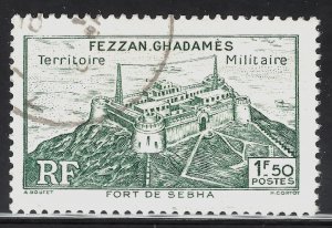 Libya Fezzan-Ghadames #1N4 Used CV$0.55