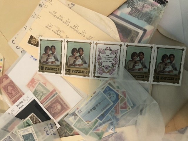 W.W Stamps In Glassine’s Some Old China-N.Korea +  Might Find GEMS