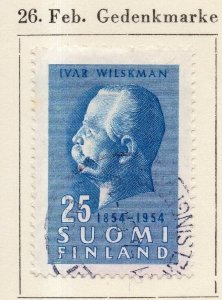 Finland 1954 Early Issue Fine Used 25p. NW-215715