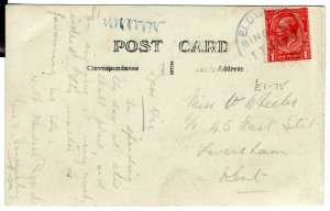 GB Yorks Card *ELDWICK/ BINGLEY* RUBBER Beckfoot Bridge CDS 1920{samwells}PD146