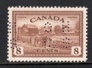 Canada O10-268 Perfin VF MNH