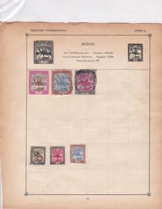 tanganyika & sudan stamps page ref 17616