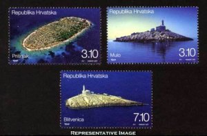 Croatia Scott 811-813 Mint never hinged.