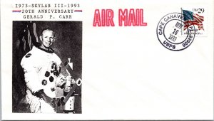 Nov 16 1993 - Skylab III 20th Anniv,  G. Carr - Cape Canaveral, FL - F36617