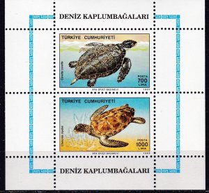 Turkey, Fauna, Turtles MNH / 1989