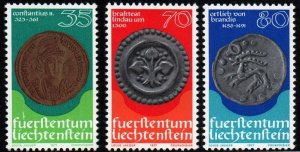 Liechtenstein # 621 - 623 MNH