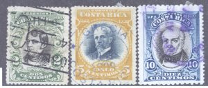 Costa Rica, Scott #62_62-63, Used