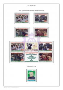 PAKISTAN 1947 - 2020  PDF (DIGITAL) STAMP  ALBUM PAGES