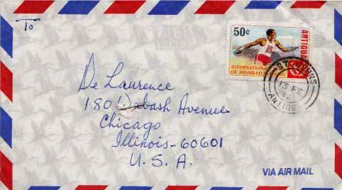 French West Africa, Airmail