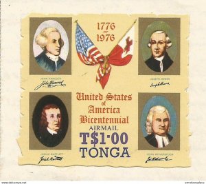 Tonga - 1976 American bi-centenary $1 mint self-adhesive #  (84208)
