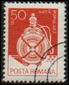 Romania 3102 - Cto - 50b Wooden Flask (1982) (2)