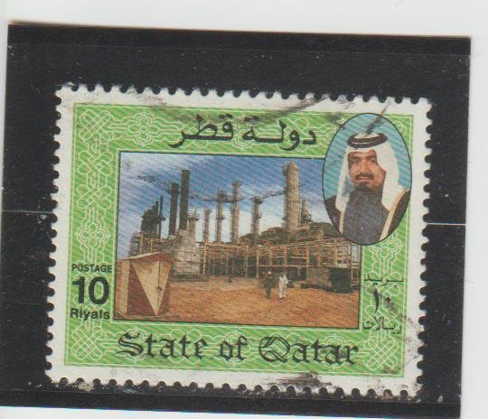 Qatar  Scott#  800  Used  (1992 Shiek Khalifa)