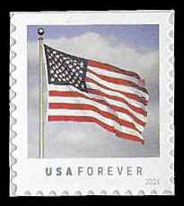 PCBstamps  US #5055 Bk Sgl {47c}U.S. Flag, (30)
