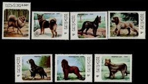 Laos 737-43 MNH Dogs