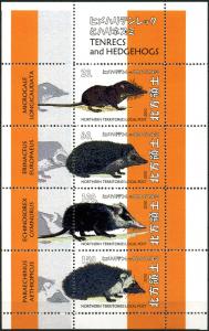 NORTHERN TERRITORIES SHEET HEDGEHOGS WILDLIFE