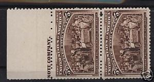 USA #234 VF/NH Pair