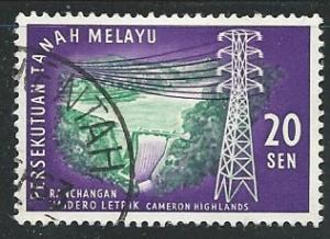 Malaya = Scott # 114 - Used