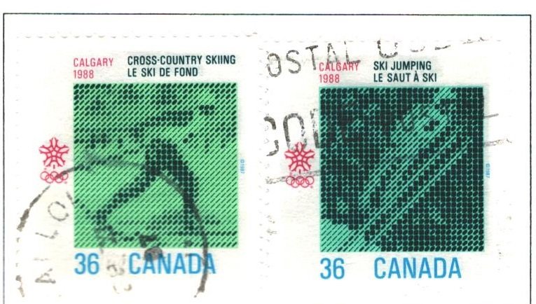 Canada Sc#1152-1153 Used