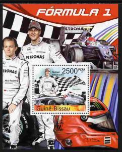 Guinea - Bissau 2011 Formula 1 - Michael Schumacher perf ...