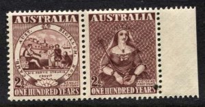 STAMP STATION PERTH - Australia #229a Joined Pair - MNH