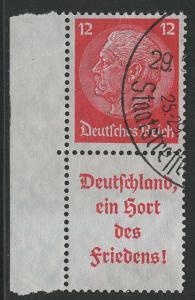 Germany Scott # 422, label A10, used, se-tenant, Mi# S145