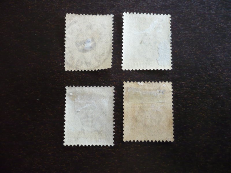 Stamps - Grenada - Scott# 20,22,23,25 - Used Part Set of 4 Stamps
