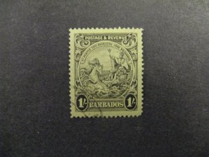 Barbados #176 used  a23.5 9565