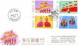 Taiwan 2021 HAKKA FESTIVAL'S Postage Stamps in FDC