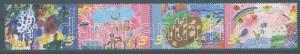 Thailand stamp Children day stripe of 4 MNH 2007 Mi 2486-2489 WS29879