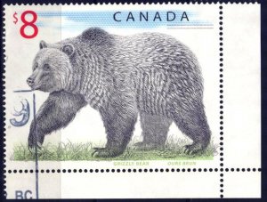 Canada 1997 Bears Grizzly Mi.1647 Used