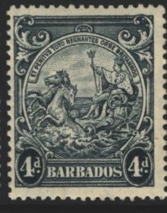 Barbados Sc#198 MH - perf 13.5x13