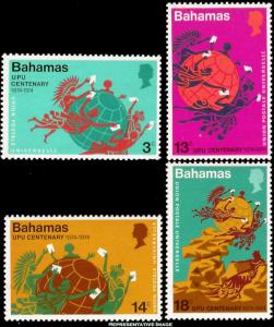 Bahamas Scott 358-361 Mint never hinged.