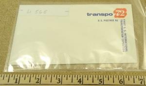 U565,  8c Transpo 72 U.S. Postage Envelope