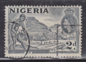 Nigeria 93B Mining Tin 1956