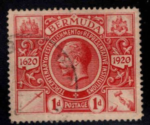 BERMUDA Scott 73 Used KGV stamp