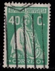 Portugal - #408 Ceres (Perf 13 1/2 x 14) - Used